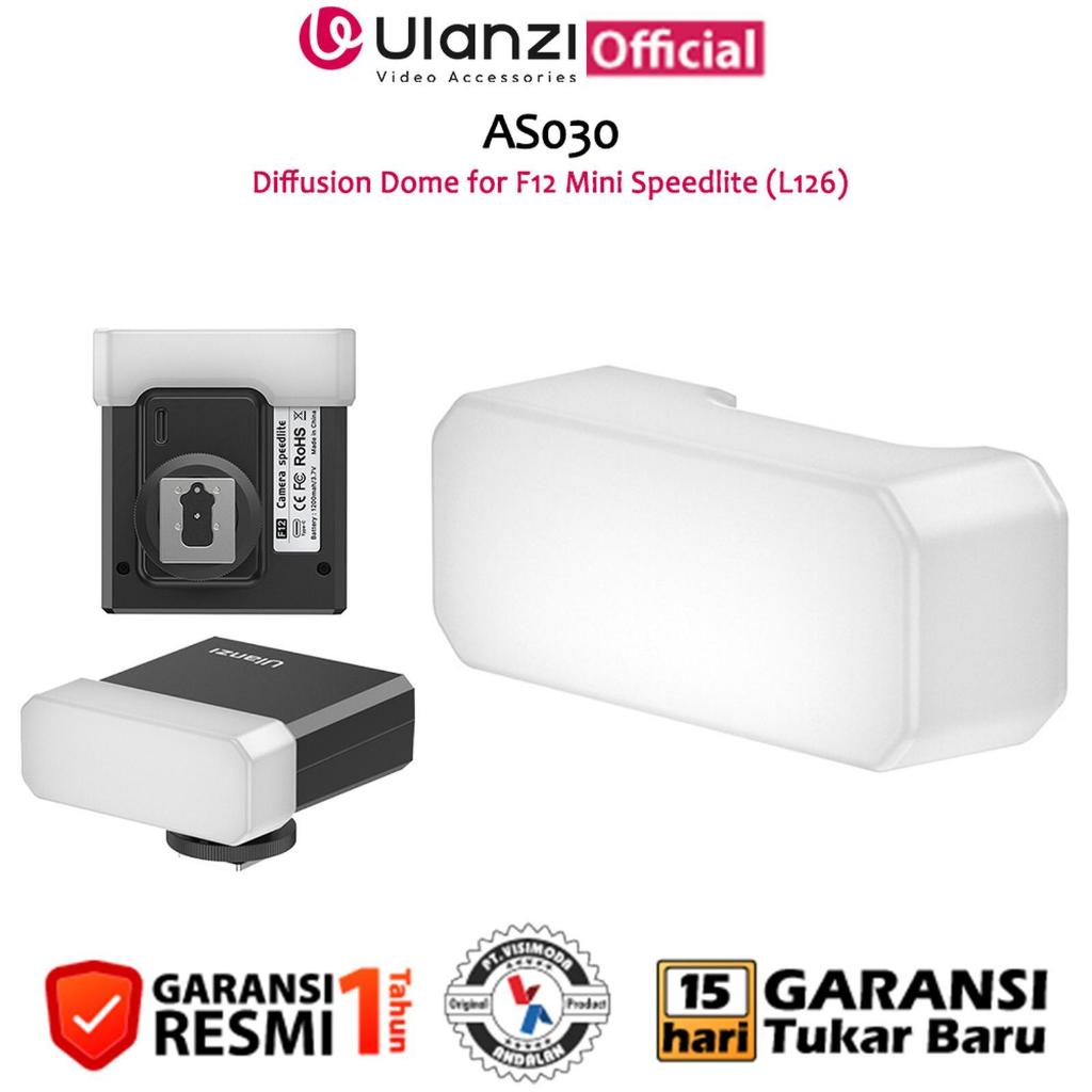 Ulanzi AS030 F12 Flash Diffuser ซิลิโคนนุ่มสําหรับ F12 Flash (L126)