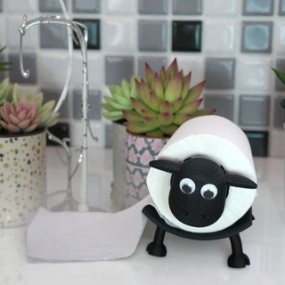 Tempat Tisu Unik Bentuk Domba | Sheep Tissue Holder Estetik & Lucu