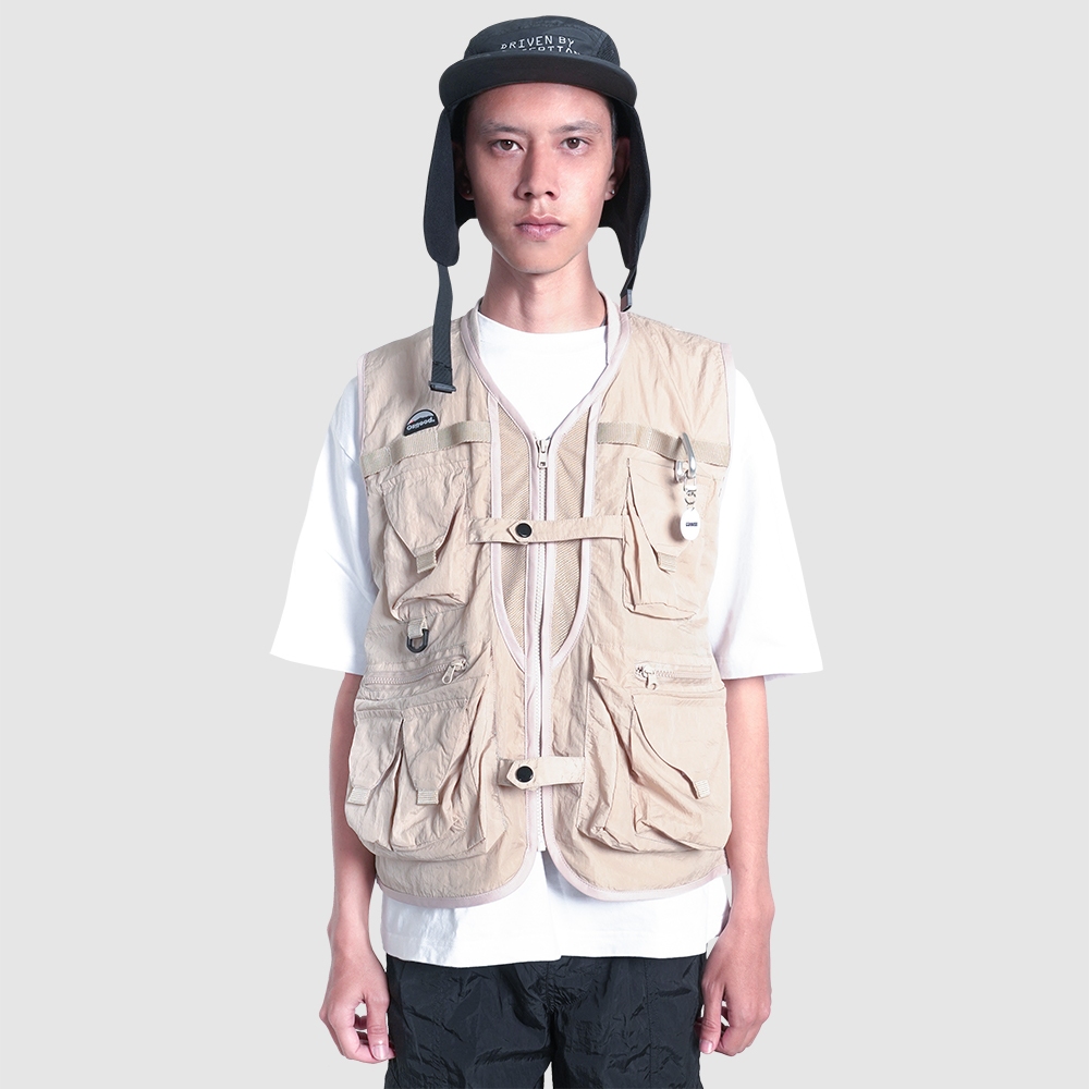 Osgood - เสื้อกั๊กยุทธวิธีสีเบจ