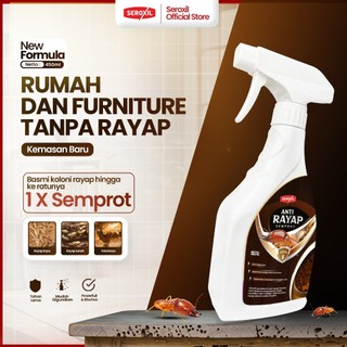 Seroxil Racun Obat Pembasmi Anti Rayap Semprot Ampuh 450ml