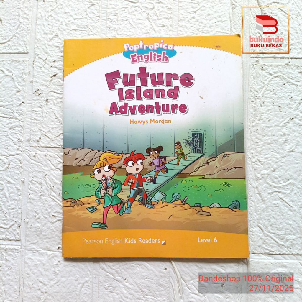 Poptropica English - Future Island Adventure - ระดับ 6 Pearson English Kids Readers - หนังสือกิจกรรม