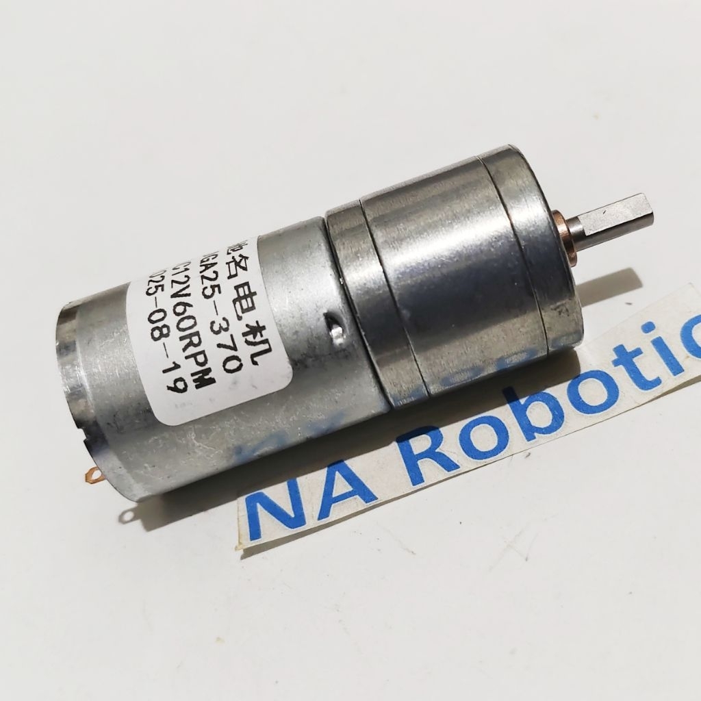 มอเตอร์ DC 25GA370 12V 60Rpm