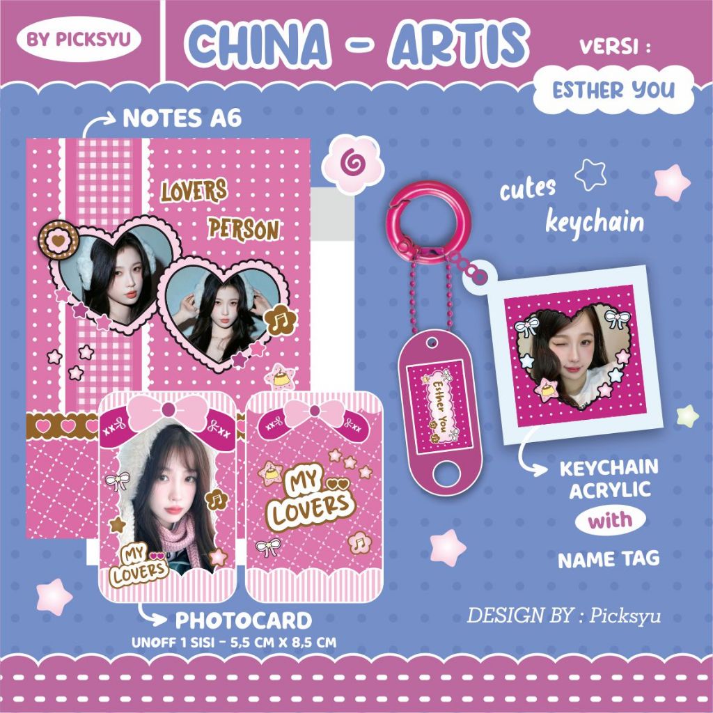 PINKY LOVERS - CHINA ARTIST - BAILU - MIAOYI - ESTHER YOU - ZHAO LUSI - JINMAI - ZHOUYE