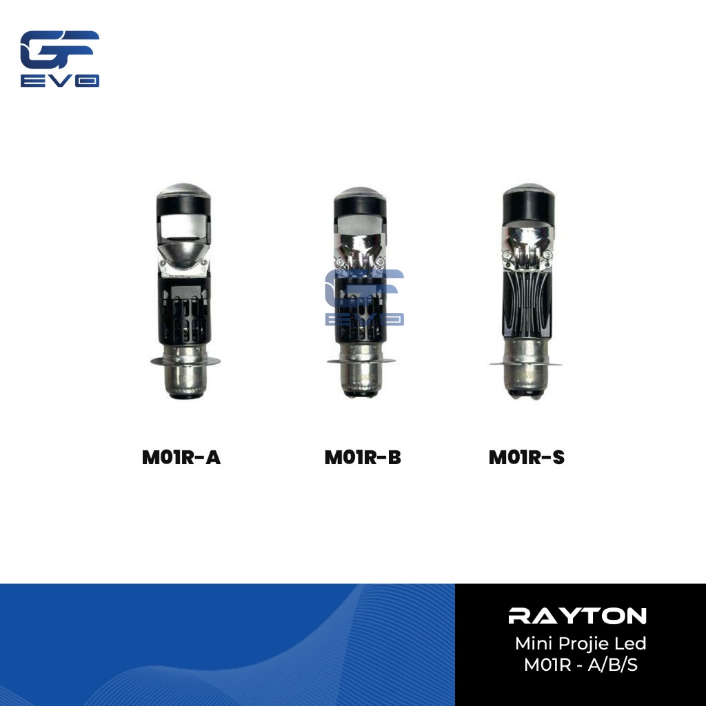 RTD RAYTON H6 M01R ไฟหน้าโปรเจคเตอร์ขนาดเล็ก H6 LED M01R-A/B/S