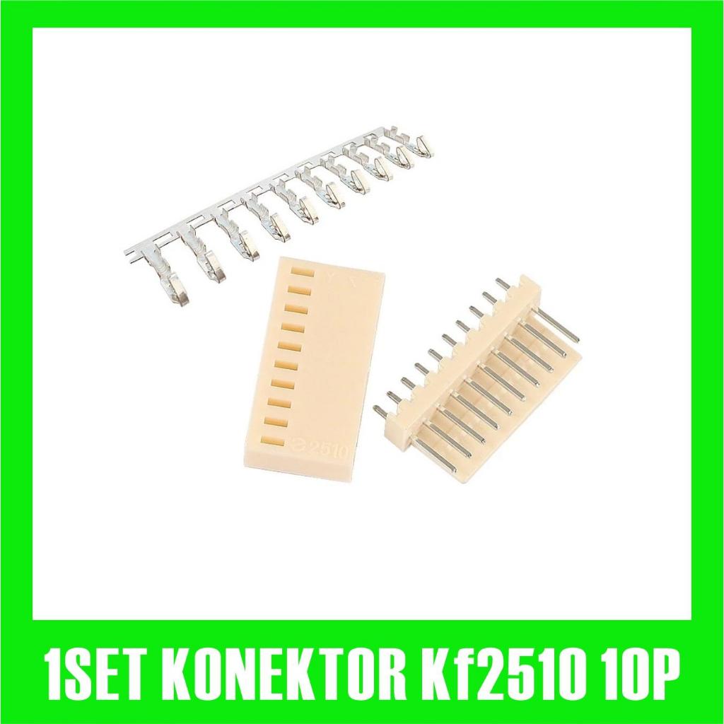 KF2510-10P Connector Kit Straight Pitch 2.54mm 10Pin Kconnector kf2510 10p
