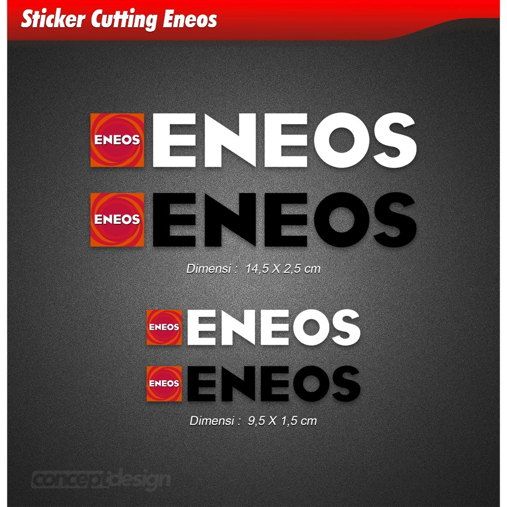 สติ๊กเกอร์ตัด Eneos*