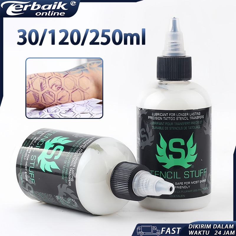 30/120/250ml Stencil Stuff Tattoo Original Stencil Stuff Gel Transfer Tattoo Image Tattoo Transfer