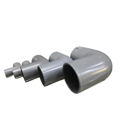 ELBOW 90* PVC LESSO AW 21/2" / AW 4"