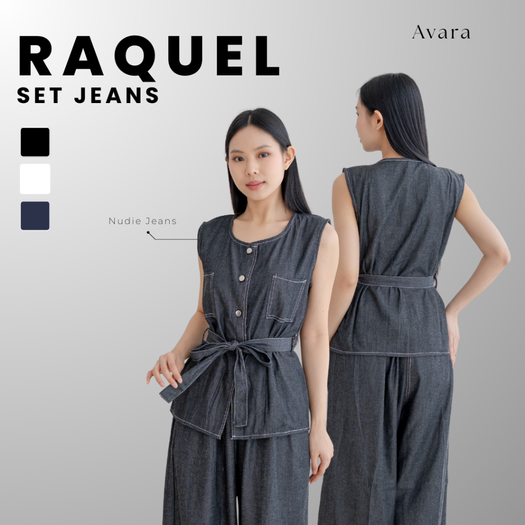 Avara Raquel Set กางเกงยีนส์