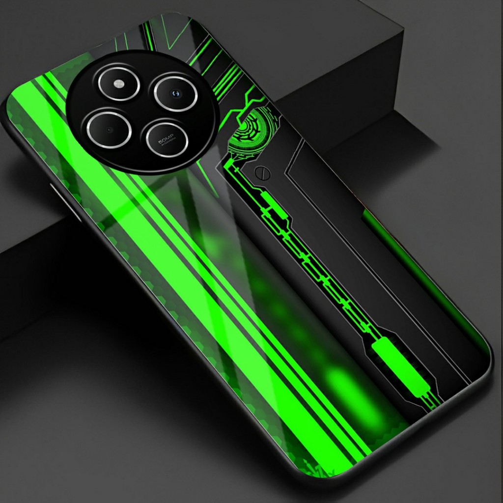 HP Glossy Glass Softcase สําหรับโทรศัพท์ REDMI 14C - เคสโทรศัพท์ REDMI - เคส REDMI 14C (GM 116)