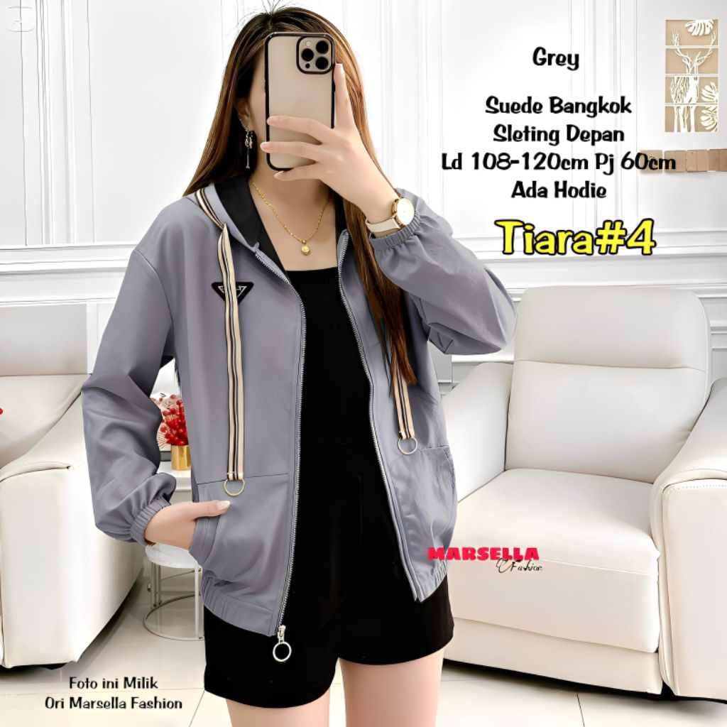 TIARA JACKET SUEDE**
