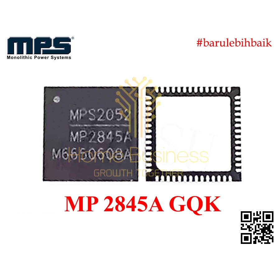 IC MP2845AGQK-141-Z MP2845AGQK MP2845A MP2845A MP 2845A MP 2845 ระบบพลังงานเสาหิน QFN-40 ชิปทดแทน As