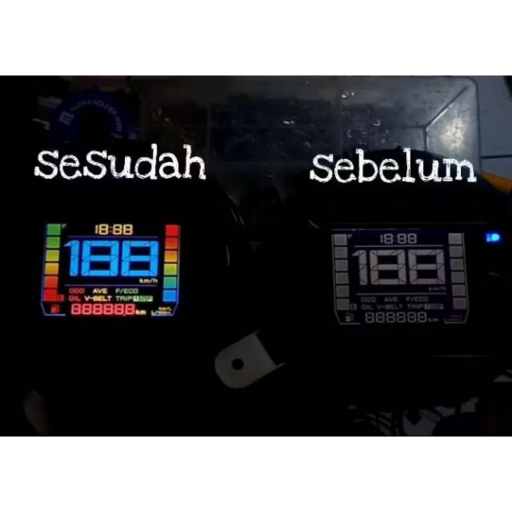 POLARIZ LCD SPEEDOMETER NMAX BOX NMAX 2019