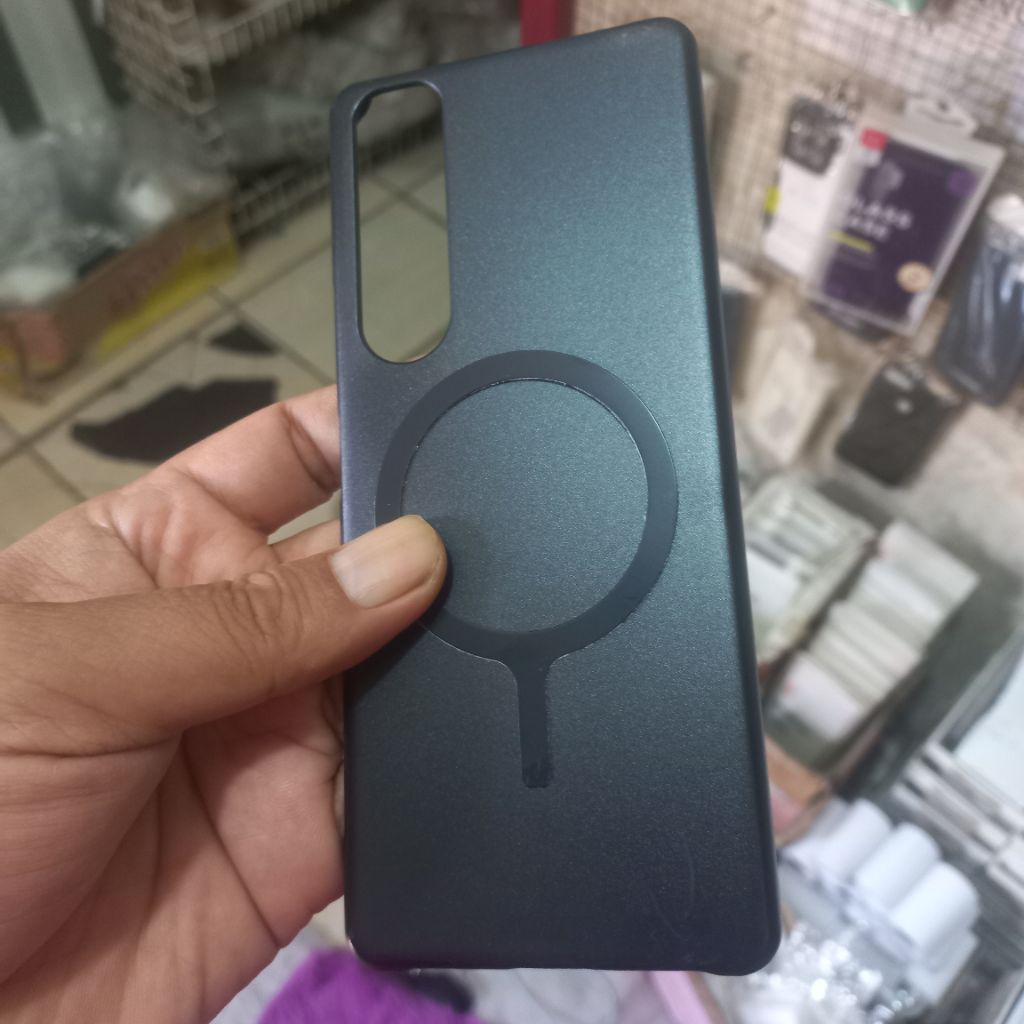 Hardcase แหวนแม่เหล็กใหม่ Sony Xperia 1 1ii 1ii 1iv 1v 1vi 10iv 5ii 5iii 5iv 5v xz1 xz2 xz3 Ace xz1 