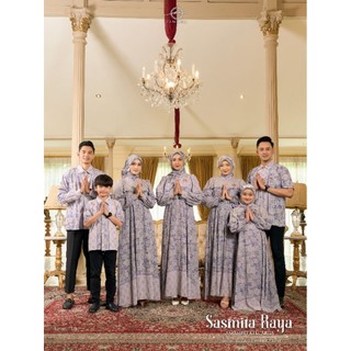 Ready SASMITA RAYA Sarimbit Keluarga by Zameera - Lavender Lilac