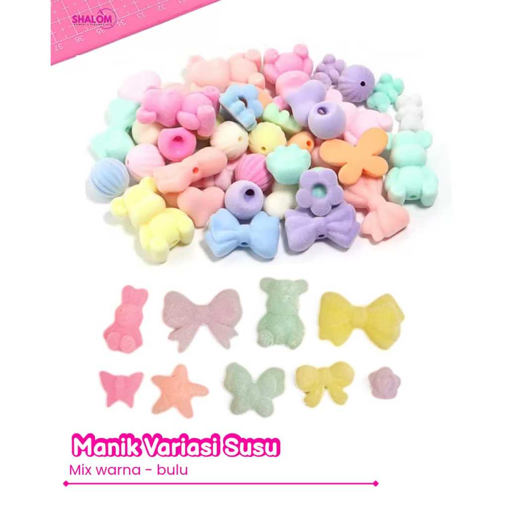 VELVET BEADS/VELVET VARIATIONS/CRAFT MATERIALS