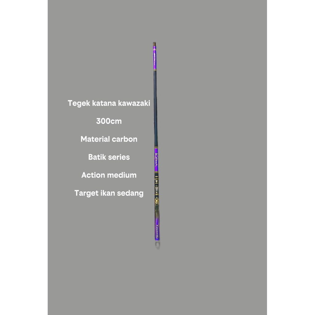 Tegek Katana kawazaki 300 ซม. Tegek Katana kawasaki 300 ซม.Tegek Katana กฎหมายazaki rod 3 M 300 300 