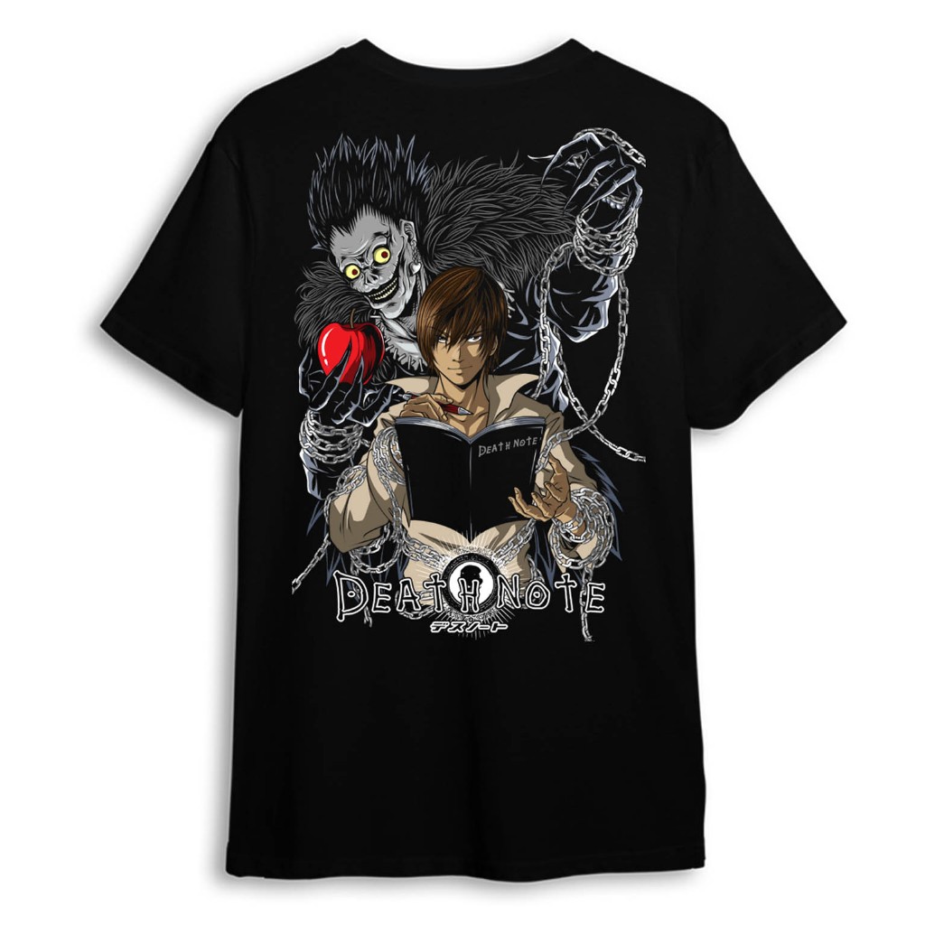 KATUN Deathnote Light Yagami เสื้อยืด Cool Combed Cotton Deathnote เสื้อยืด