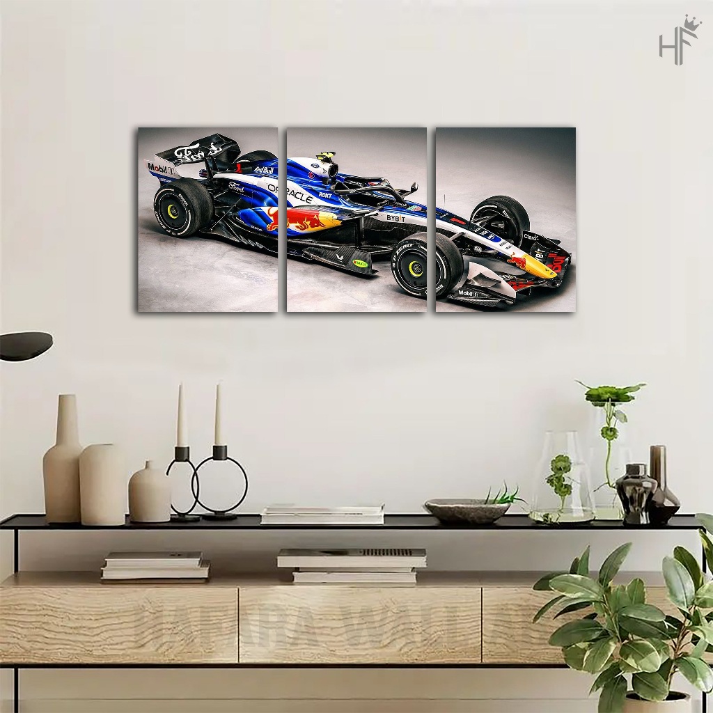 F1 CAR WALL DECORTATION - ROOM WALL DECORTATION [HF107] ROOM DECORTATION - จอแสดงผลติดผนัง 1 ชุด
