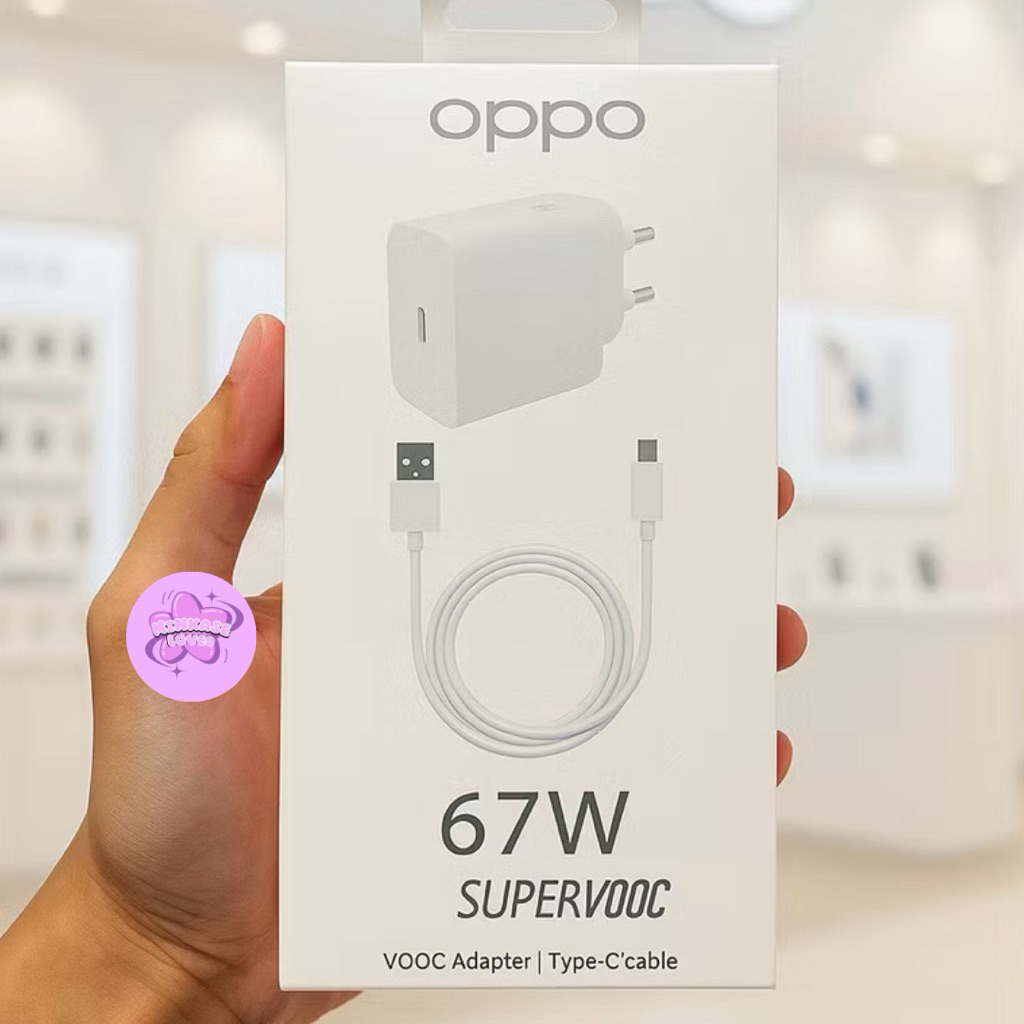 Minkase.loved - เครื่องชาร์จ OPPO 67W [1 แพ็คเกจของสาย ADAPTER] TYPE C SUPERVOOC ORIGINAL FAST CHARG