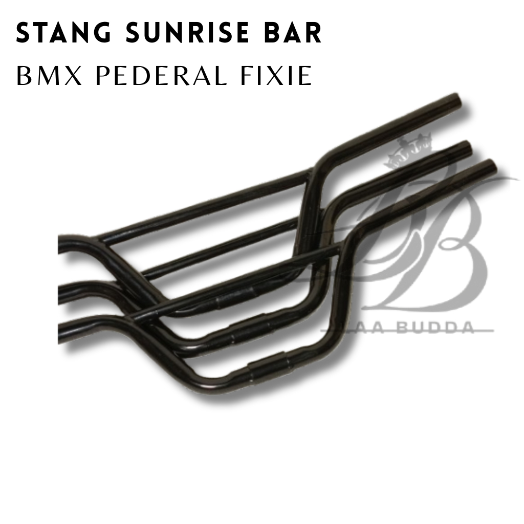 SUNRISE จักรยาน HANDLEBAR DIAMETER 25.4 BAR HANDLEBAR SUNRISE BAR BMX BIKE FEDERAL COMMUTER BIKE FIX
