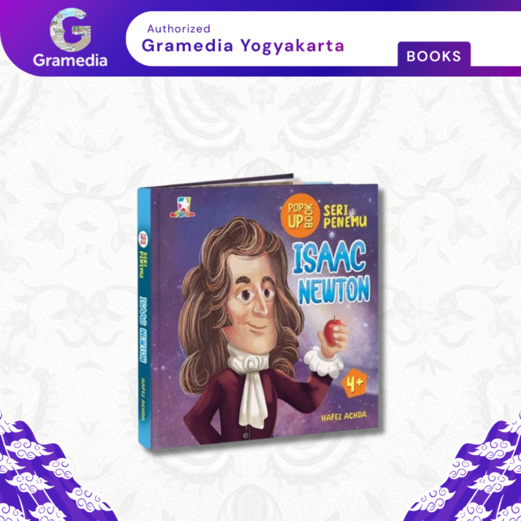 Gramedia Yogya - Opredo Pop Up Book Discovery Series - Isaac Newton