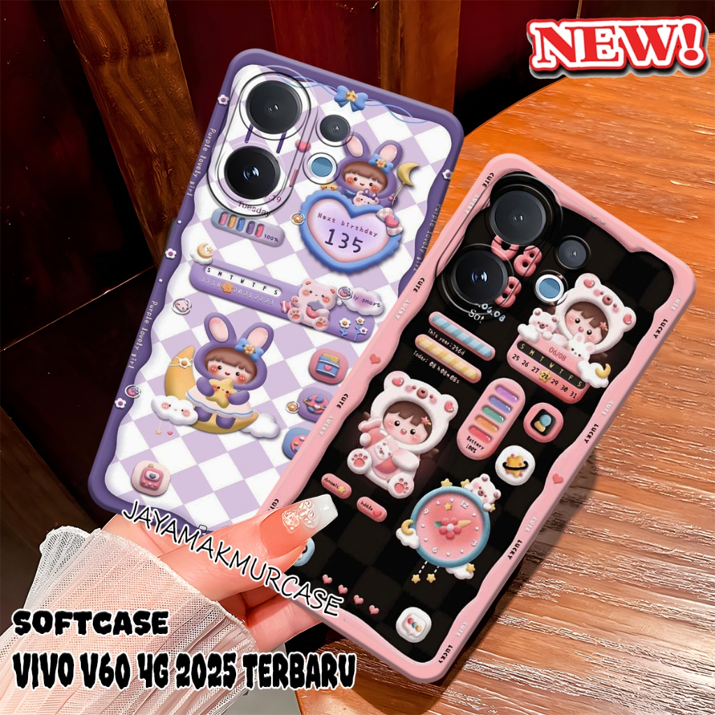 Softcase VIVO V60 - V50 - V40 - V30 - V30 PRO - V30SE - V40 PRO - V50 PRO Fashion Rorojump Cute Terb
