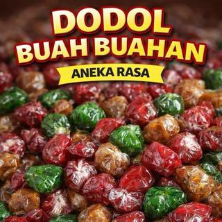 Dodol Garut 1kg Warna Warni Dodol Buah