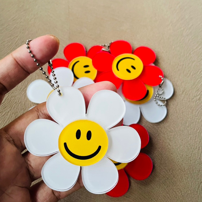 MATAHARI GUNGAN Sun Keychain พวงกุญแจลายนูน 2 ชั้น