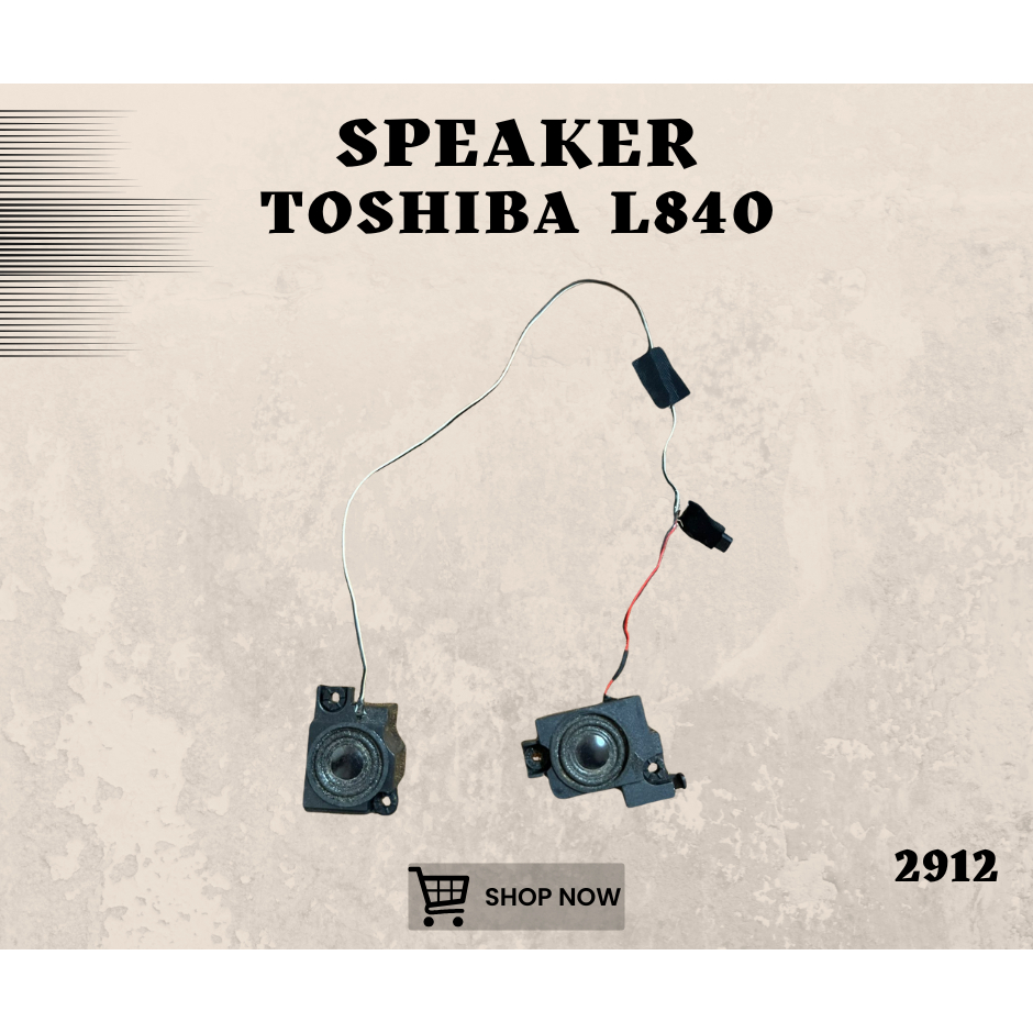 ลําโพงแล็ปท็อป TOSHIBA L840 SECOND