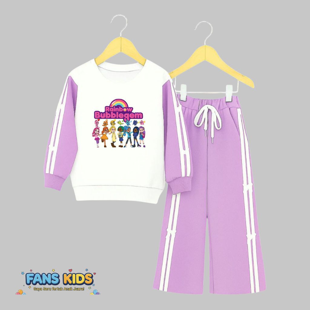 RAINBOW CHILDRENS CLOTHING SET AGES 2-9 ปี