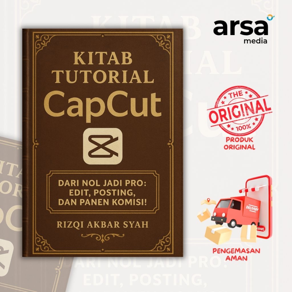 หนังสือกวดวิชา CapCut โดย Rizqi Akbar Syah, Arsa Media