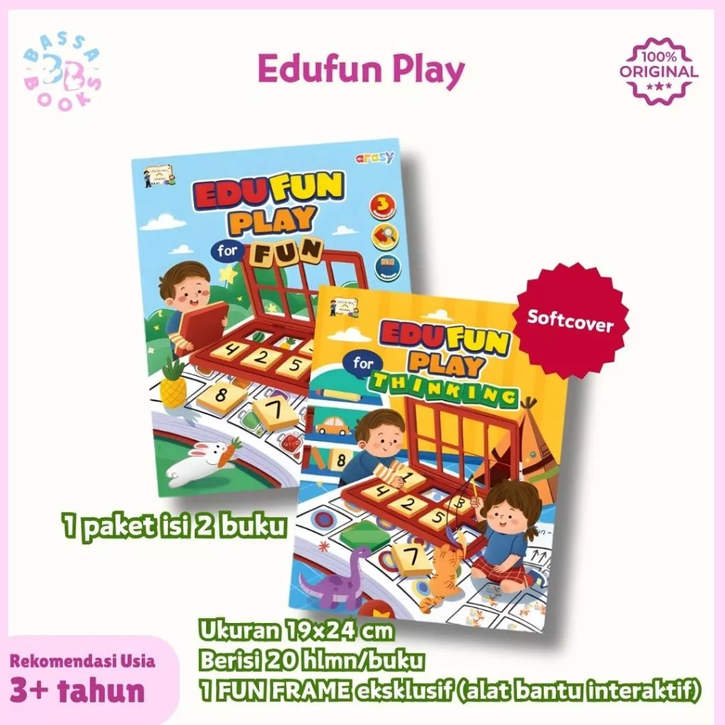 เล่น คุณสนุก (หนังสือคําถามกรอบสนุกเป็นพิเศษ) หนังสือเกมตรรกะสําหรับเด็กวัยหัดเดิน