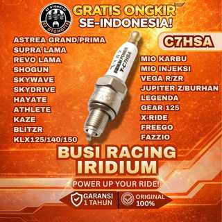 BUSI RACING SUPER IRIDIUM (C7HSA) MIO, VEGA, JUPITER Z, ASTREA, SUPRA FIT, KLX, SHOGUN, KAZE