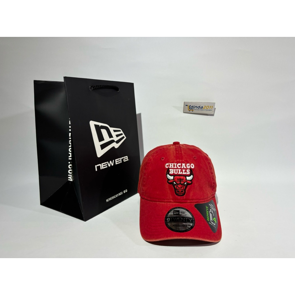 NEW ERA 9Twenty Q424 Snow Washed Team Chicago Bulls Original Hat