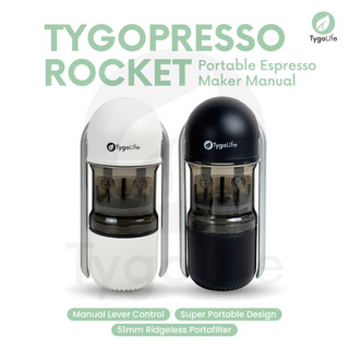 TYGOPRESSO ROCKET PORTABLE ESPRESSO MAKER MANUAL ALAT PEMBUAT KOPI ESPRESSO PORTAFILTER 51MM MINIPRESSO TRAVEL MINI