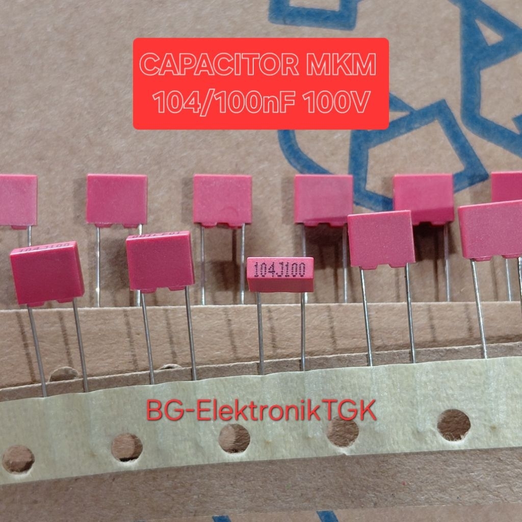 MKM 104 100V 100nF 100V ตัวเก็บประจุ