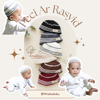 [Altadiosbaby] AR RASYID Gift หมวกเด็กถักระดับพรีเมียม | เด็…