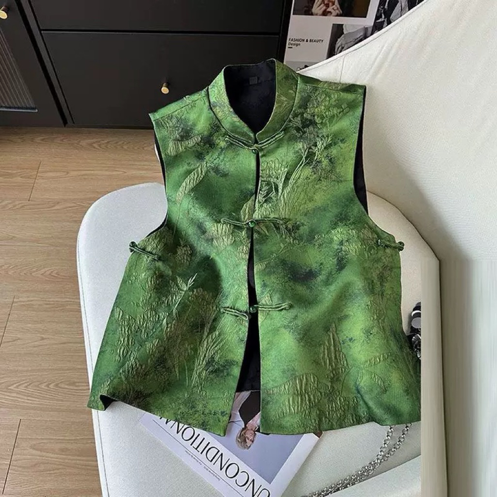 Sweetjola Guang Qipao Vest Top