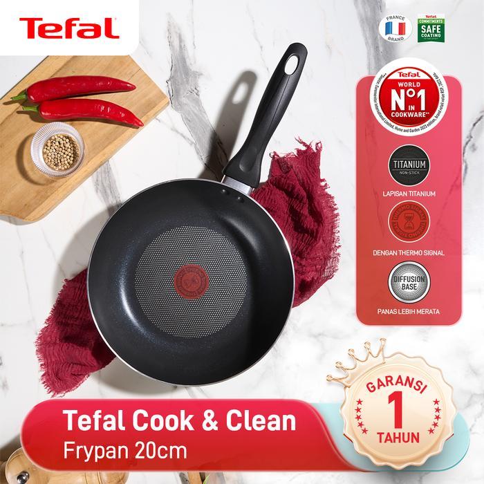 TEFAL ESSENTIALS FRYPAN FRY PAN 20CM 20 ซม