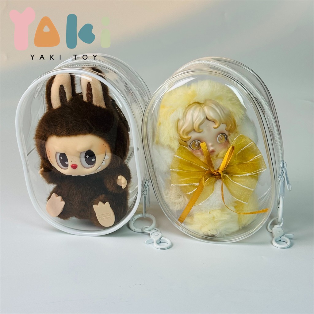 CASING/ภาชนะเก็บ 13 ซม. HACIPU GUMMY BEAR SNUGGLE พร้อมคุณ PUCKY BEANNIE BUBBLE BABY ZORA/TRANSPAREN
