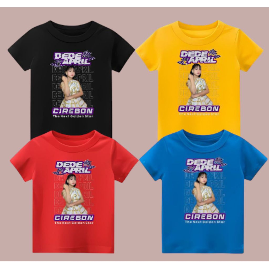 DE DE APRIL DANGDUT ACADEMI DA7 INDOSIAR CHILDRENS เสื้อยืดคุณภาพพรีเมี่ยม