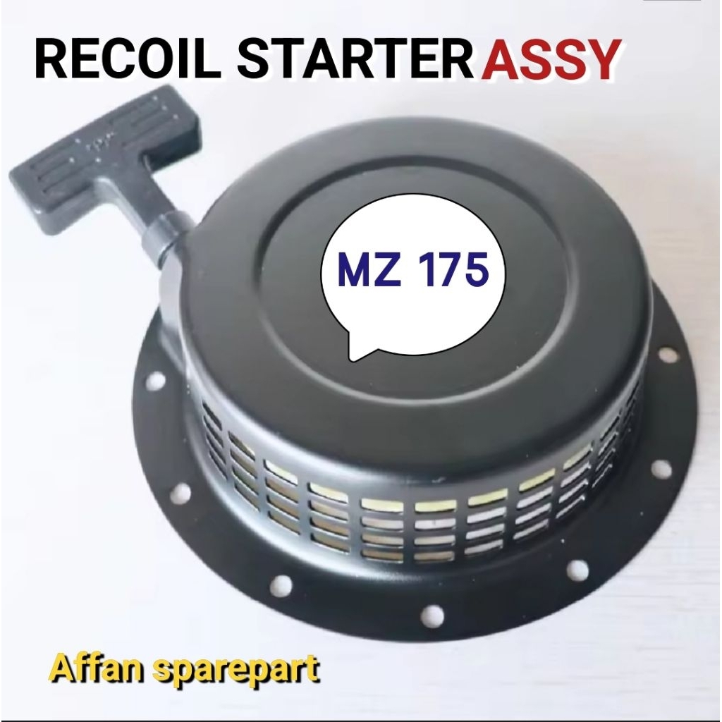 RECOIL STARTER GAS PULL NYLON PLATUK + PULLY ENGINE YAMAHA MZ 175 / MZ 200 / EF 2600