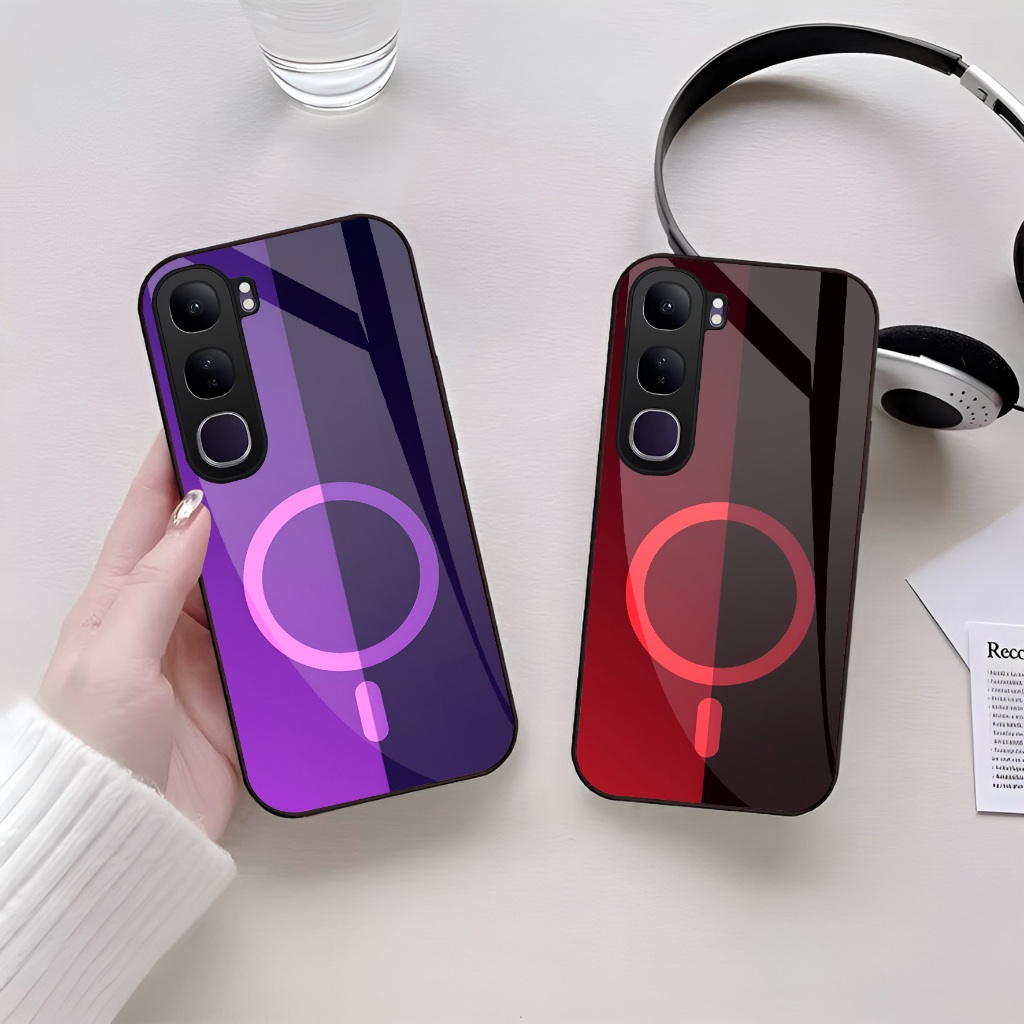 A777 SOFTCASE GLASS SHINY VIVO Y31 Y21D Y400 V60 V60 LITE V50 V50 LITE Y29 Y19S V40 LITE V30E Y28 Y1