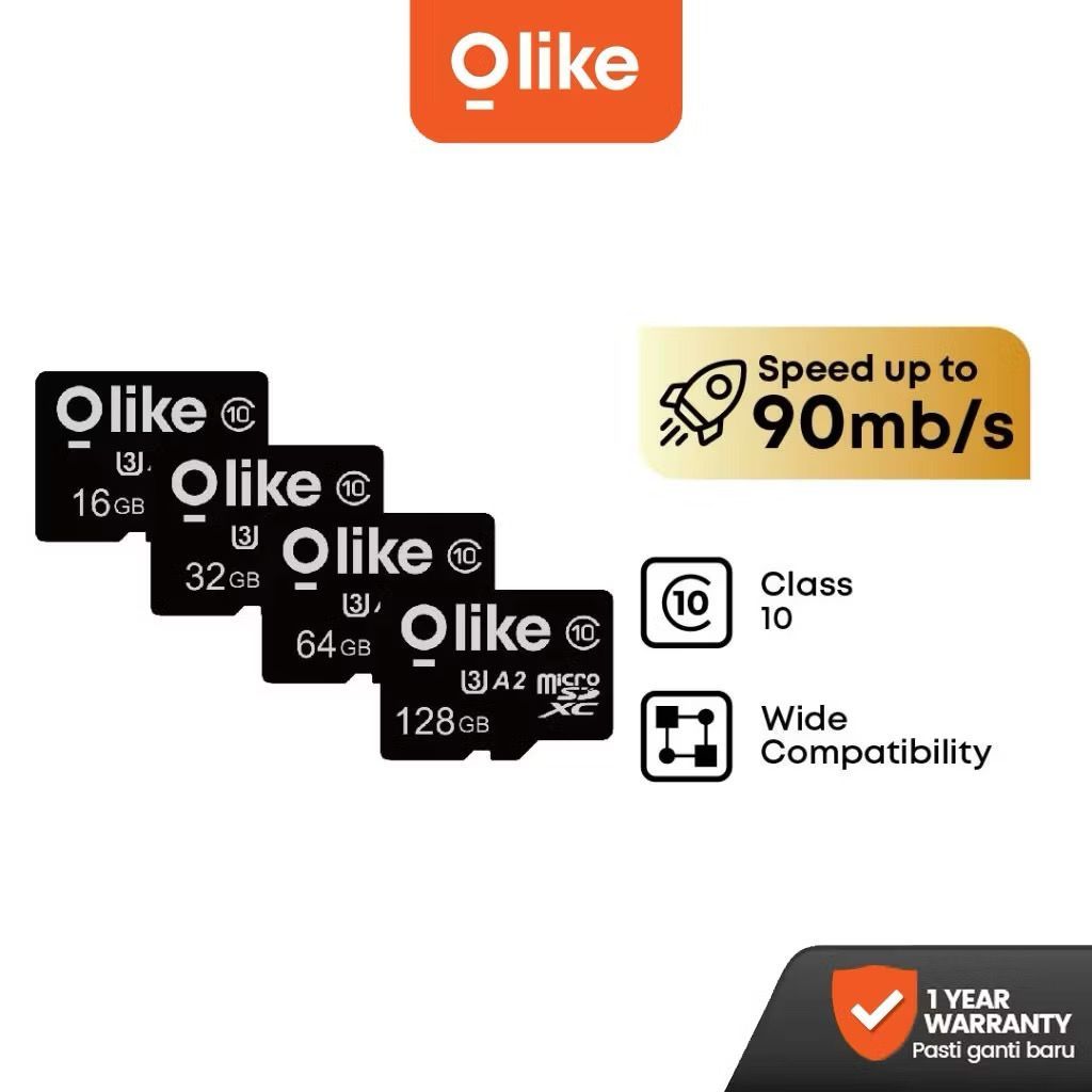 OlyIKE TF08 8GB/TF16 16GB/TF32 32GB Micro SD Class 10 การ์ดหน่วยความจําความเร็วสูง