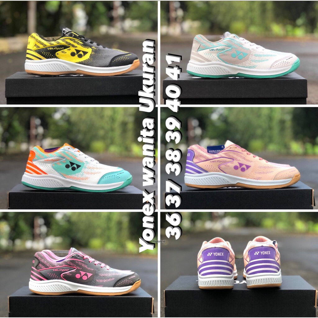 Yonex decit รองเท้าผู้หญิงแบดมินตันสีเต็มรูปแบบ