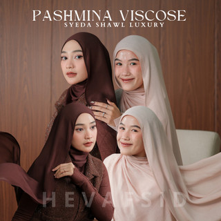 Heva - Pashmina Syeda Viscose Shawl Luxury | Pashmina Viscose Pashmina Viscose Bamboo & Modal