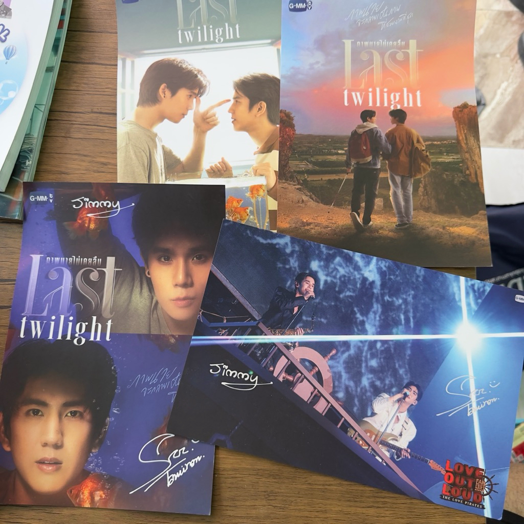 JIMMY SEA PHOTOCARD LAST TWILIGHT WE ARE SERIES PHOTOCARD อย่างเป็นทางการ GMMTV