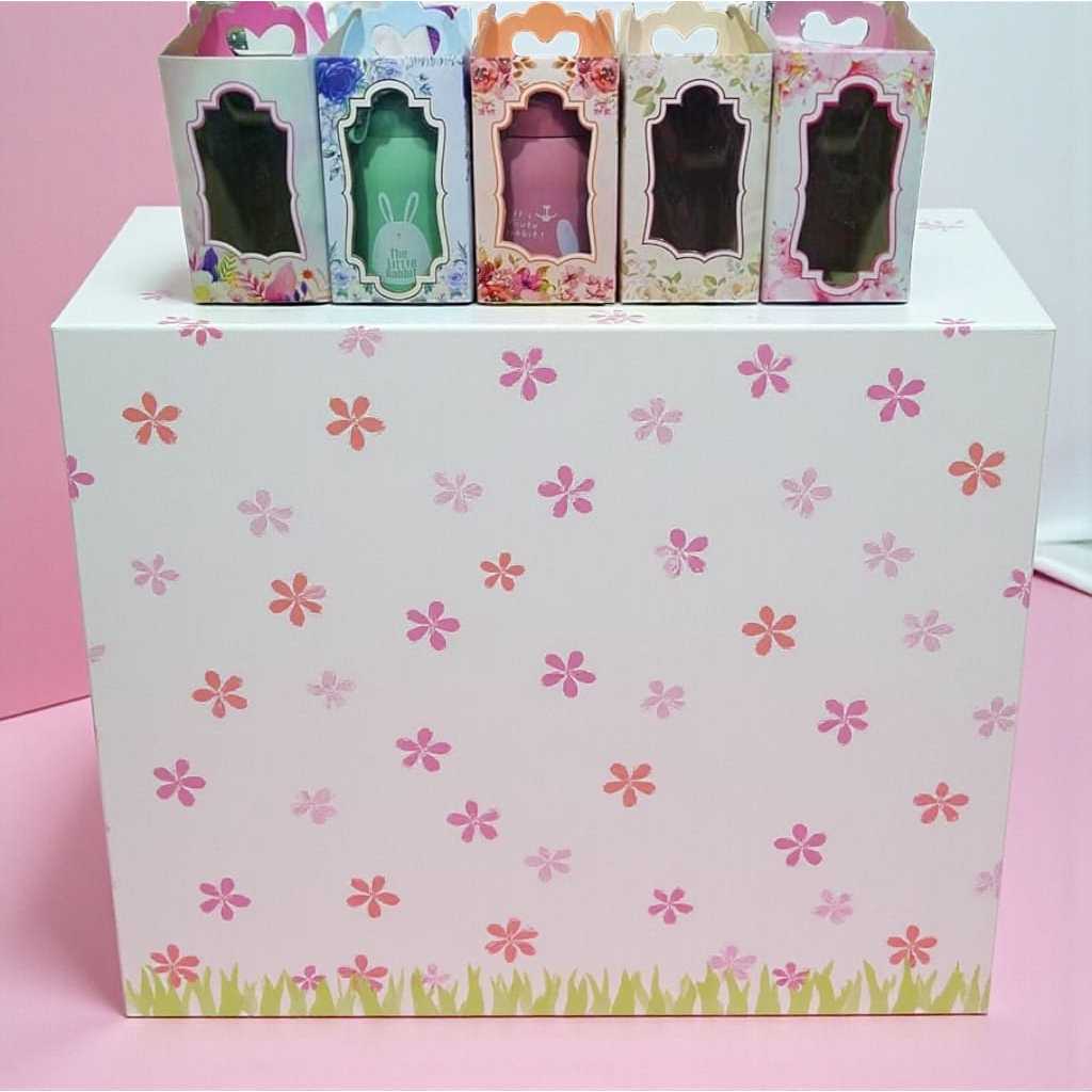 SOUVENIR BOX/SOUVENIR BOX 8x8x15 PEACH-CREAM (03) 310GRAM