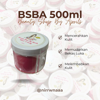 BSBA LOTION 500ml ORI 100% TERSEGEL  (free gift random) beauty shop by aprils